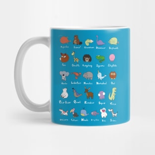 Animal Alphabet Mug